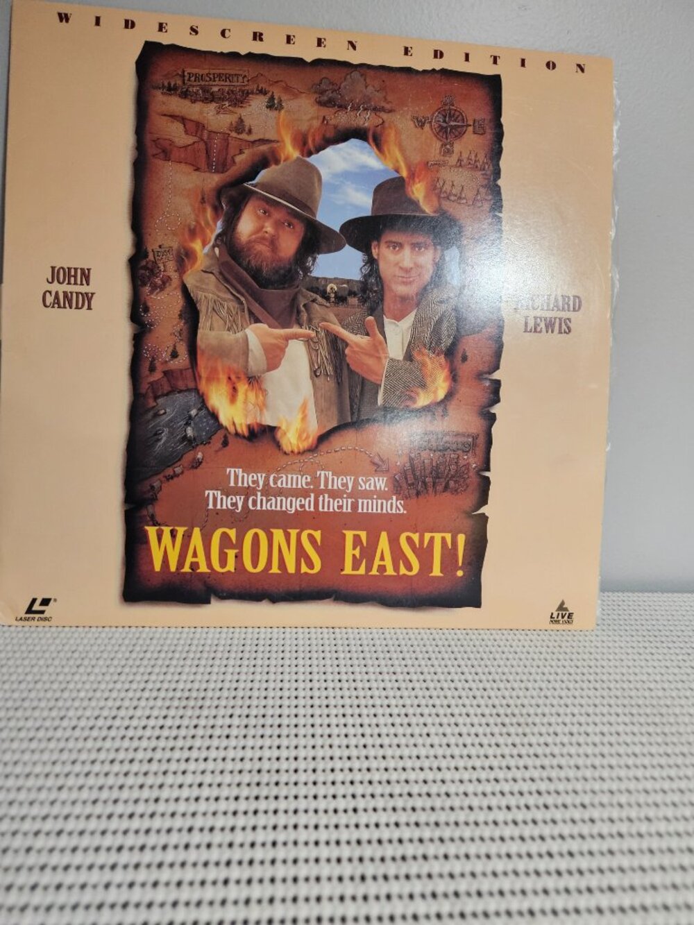 Wagons East! Western Laser Disc
